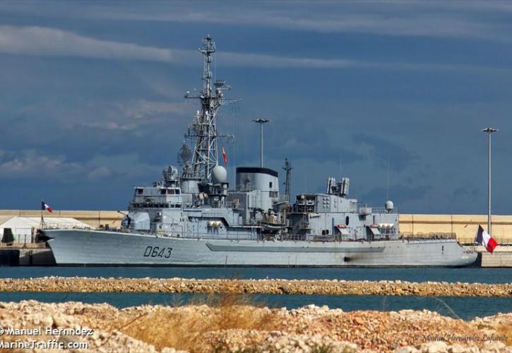 Γαλλική φρεγάτα πέρασε από το «τεμάχιο 3»