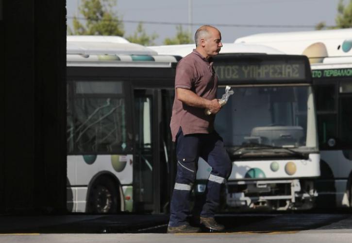 Προληπτική απομάκρυνση 161 λεωφορείων φυσικού αερίου από το αμαξοστάσιο των Άνω Λιοσίων