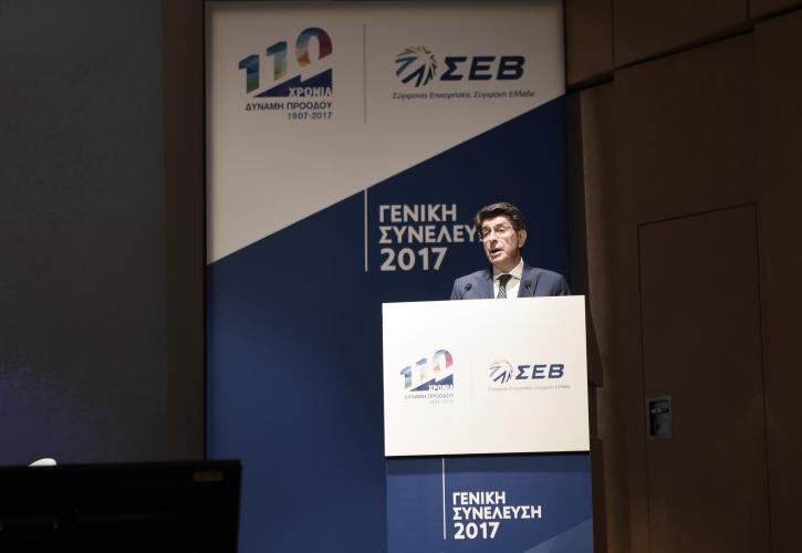 Nέο μείγμα φιλοεπενδυτικής πολιτικής θέλει ο ΣΕΒ