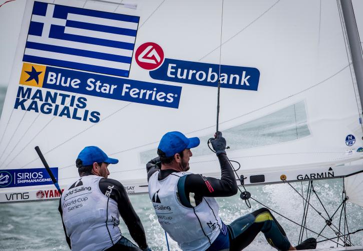 H Blue Star Ferries χορηγός στους χάλκινους Ολυμπιονίκες Μάντη - Καγιαλή