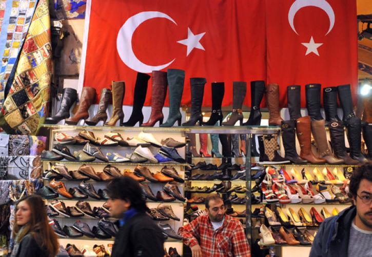 Στο 10,35% ο πληθωρισμός στην Τουρκία τον Ιανουάριο
