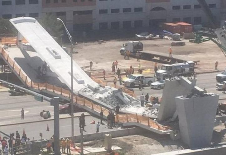 Φλόριντα: Γνώριζαν για τις ρωγμές στην πεζογέφυρα