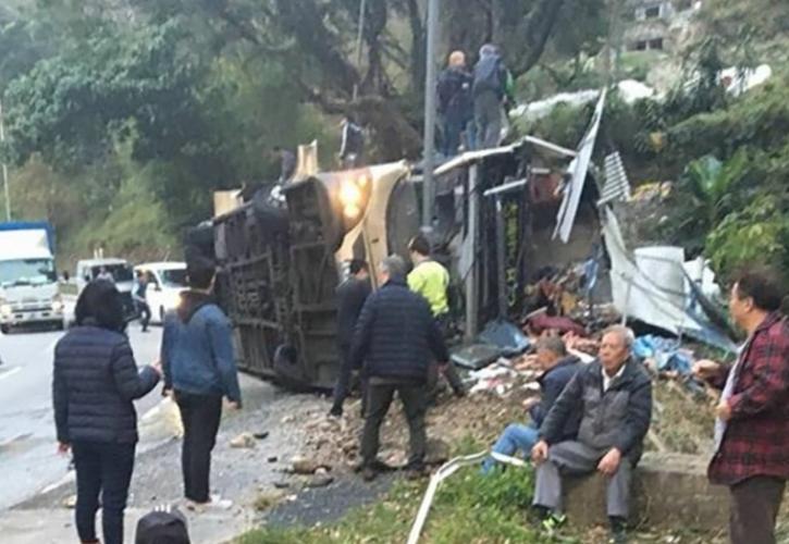 Τουρκία: Τουλάχιστον 17 νεκροί σε τροχαίο με λεωφορείο
