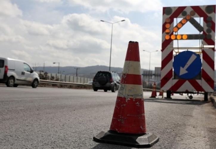 Κλειστές δύο λωρίδες της Λ. Αθηνών στο Χαϊδάρι