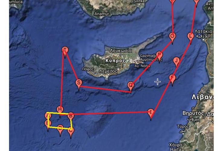 Περικυκλώνει την Κύπρο με νέα Navtex η Τουρκία