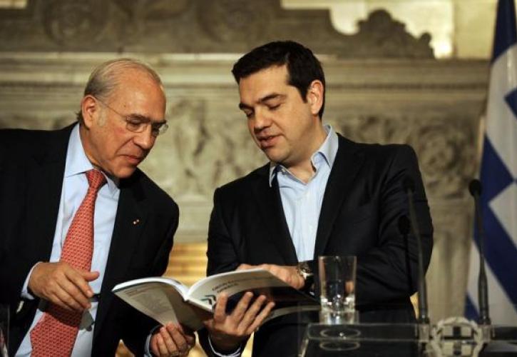 Στήριξη ΟΟΣΑ στην Ελλάδα για την ελάφρυνση του χρέους