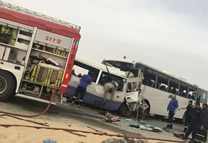 Κουβέιτ: 15 νεκροί από σύγκρουση λεωφορείων