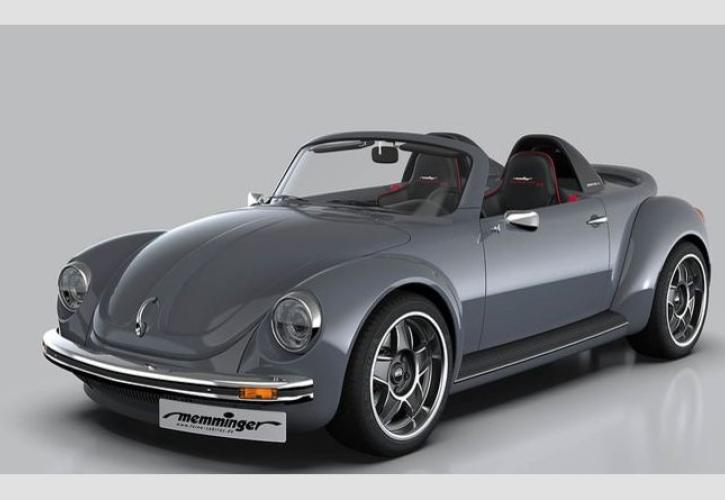 Eνας μεταμοντέρνος «Σκαραβαίος» έγινε ανοιχτό roadster (pics & vid)