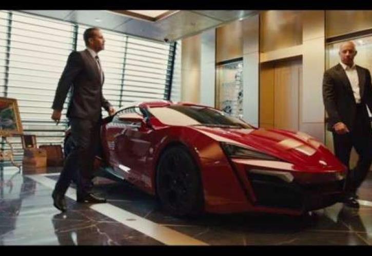 Lykan Hypersport, το ακριβότερο μοντέλο της σειράς «Fast & Furious»