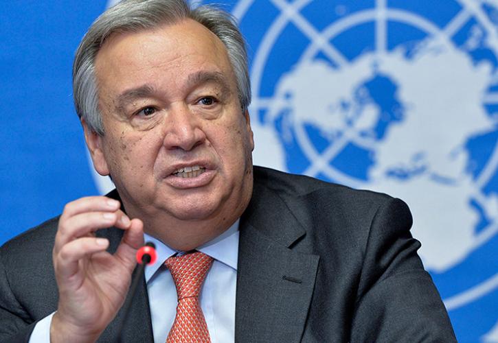 Αντόνιο Γκουτέρες: Να σπάσουμε τον εθισμό μας στα πλαστικά
