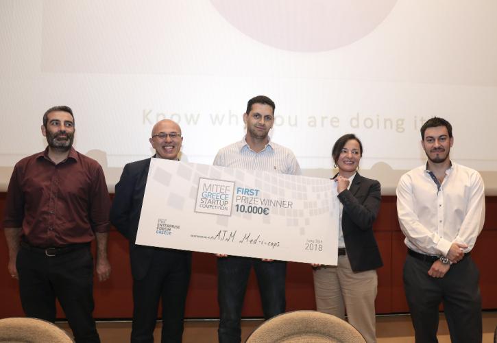 Οι νικητές του διαγωνισμού MITEF Greece Startup Competition 2018