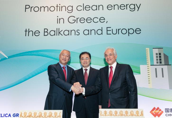 Συνεργασία Κοπελούζου-China Energy για ΑΠΕ και ΔΕΗ