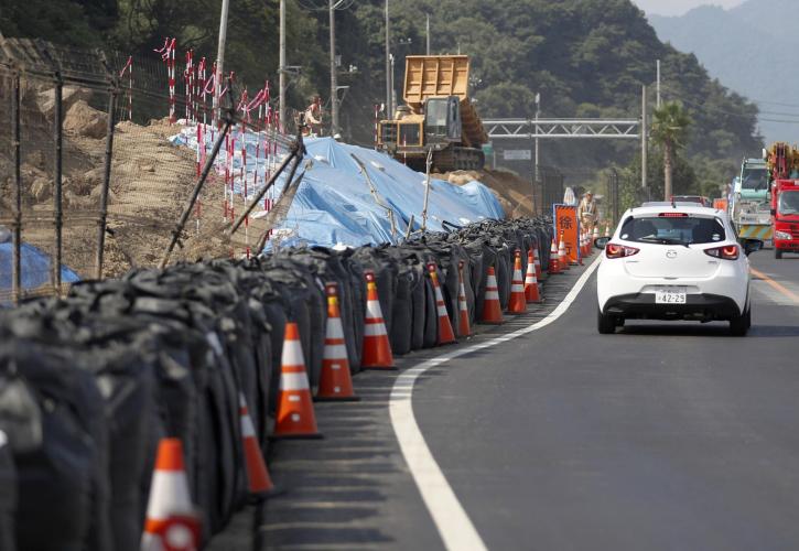 Ισχυρός τυφώνας έπληξε την Ιαπωνία