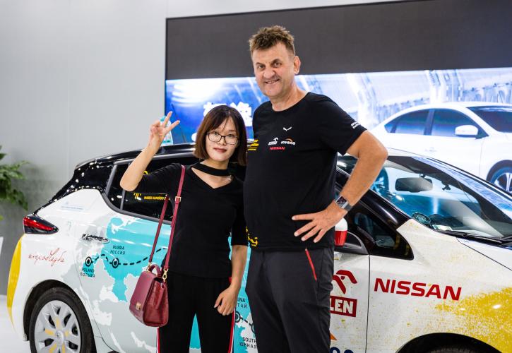 Διανύοντας 13.000 χλμ. με το ηλεκτροκίνητο Nissan Leaf!