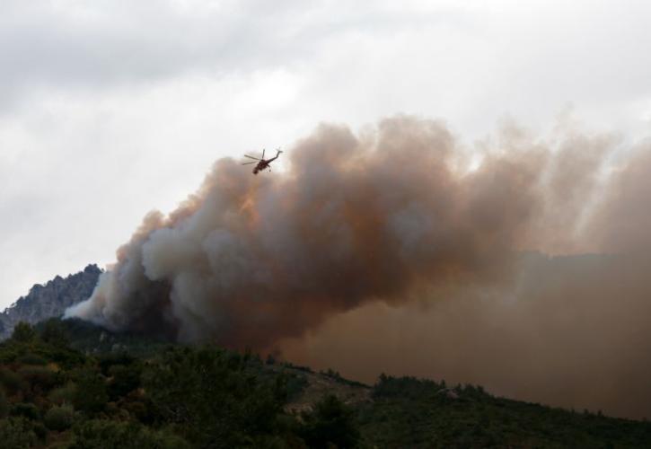 Σε εξέλιξη πυρκαγιές στα Χανιά και το Ρέθυμνο