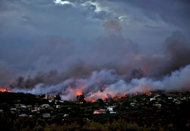 Πολύ υψηλός ο κίνδυνος πυρκαγιάς σε επτά Περιφέρειες