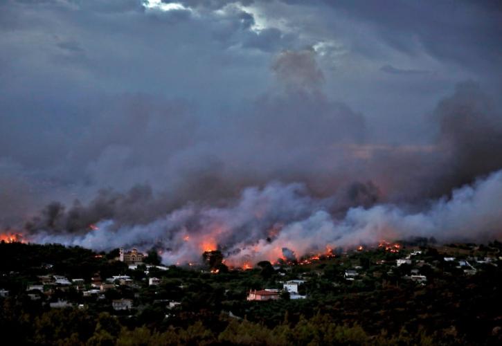 Πολύ υψηλός ο κίνδυνος πυρκαγιάς σε επτά Περιφέρειες