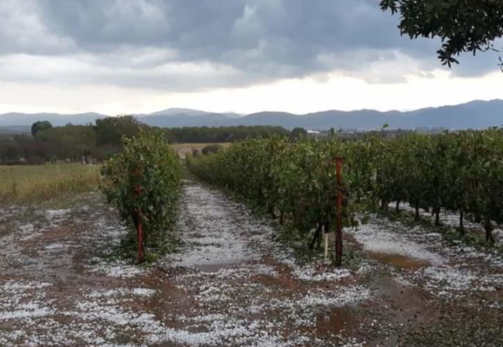 Ιωάννινα: Προβλήματα από την χαλαζόπτωση