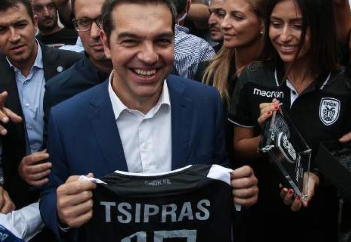 Τσίπρας: Νομοθετική ρύθμιση άμεσα για το γήπεδο του ΠΑΟΚ