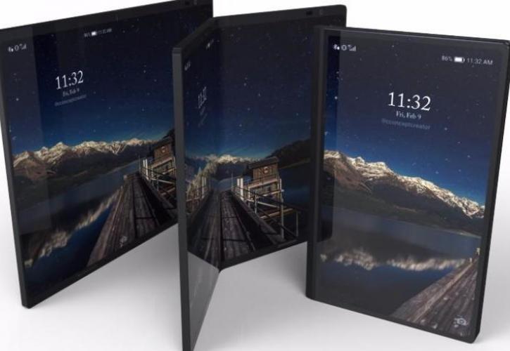 Κινητό που... διπλώνει ετοιμάζει η Samsung (pics)
