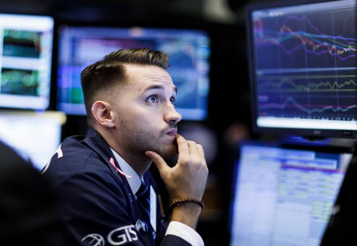 «Βουτιά» των μετοχών στην Wall Street - Μεγάλες απώλειες και στην Ευρώπη