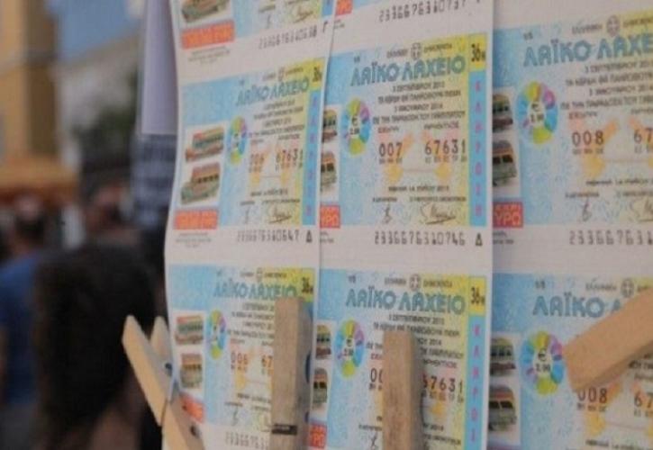 To Λαϊκό Λαχείο μοίρασε περισσότερα από 3.800.000 ευρώ τον Σεπτέμβριο