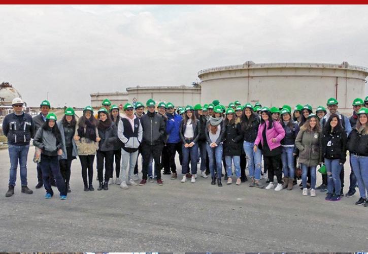 Η Energean υποδέχθηκε φοιτητές στις εγκαταστάσεις της στην Καβάλα