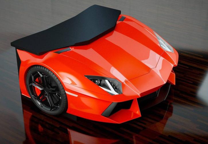 Lamborghini – γραφείο για γρήγορες εργασίες! (pics)