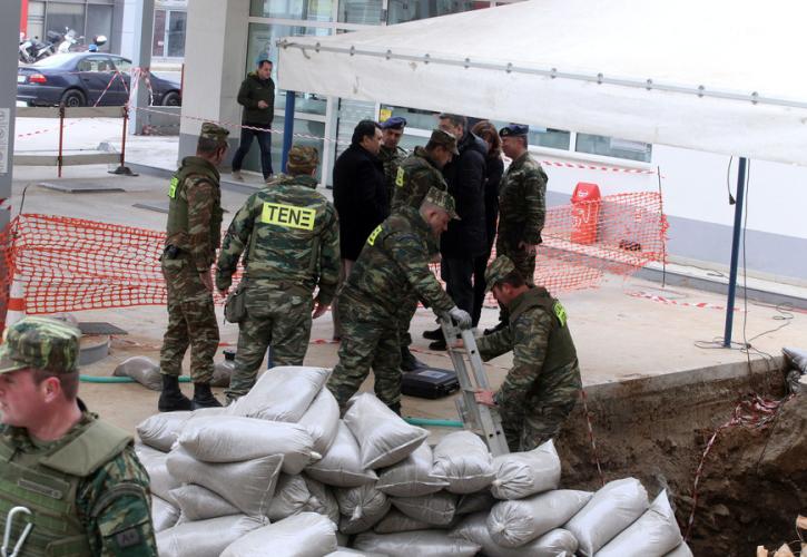 Ολοκληρώθηκε η απενεργοποίηση της βόμβας στο Κορδελιό