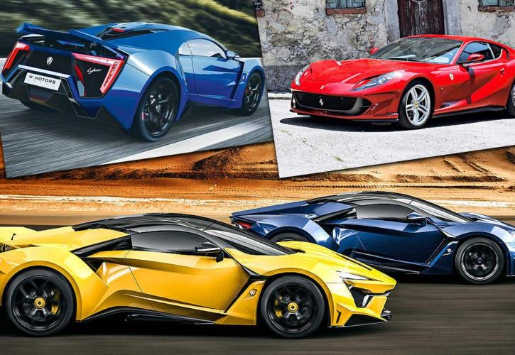 Tα 10 δυνατότερα αυτοκίνητα στον κόσμο (pics)