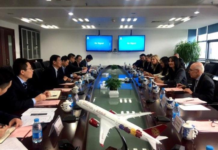 Δρομολογείται απευθείας πτήση Σαγκάη - Αθήνα