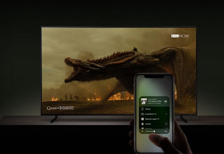 iTunes και AirPlay θα υποστηρίζουν οι τηλεοράσεις Samsung από την άνοιξη