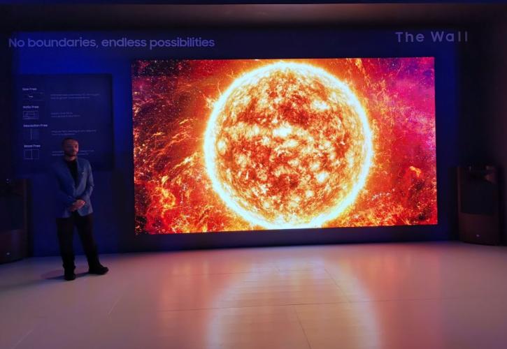 Τηλεόραση... 219 ιντσών δια χειρός Samsung