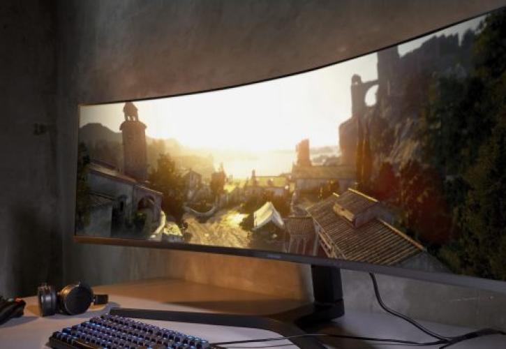 H νέα ultra-wide οθόνη 49 ιντσών της Samsung αλλάζει το gaming 