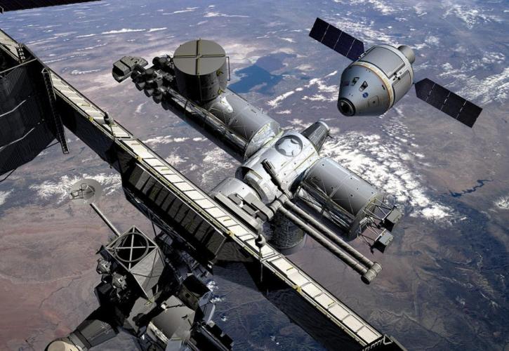 Ρεκόρ παραμονής στο Διεθνή Διαστημικό Σταθμό από έναν Αμερικανό αστροναύτη και δύο Ρώσους κοσμοναύτες