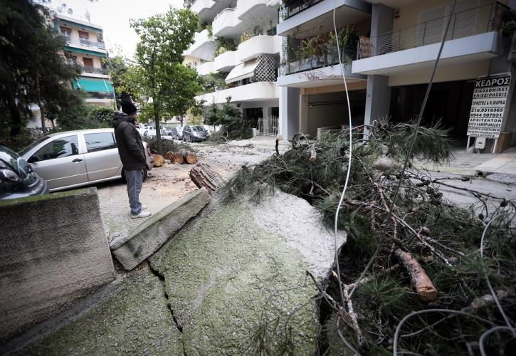 Προβλήματα απ' την κακοκαιρία σε Πελοπόννησο, Δυτική και Στερεά Ελλάδα