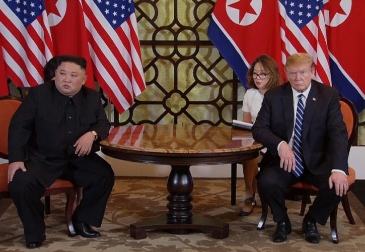 Τραμπ – Κιμ: Κατέρρευσαν οι συνομιλίες - Καμία συμφωνία για τα πυρηνικά