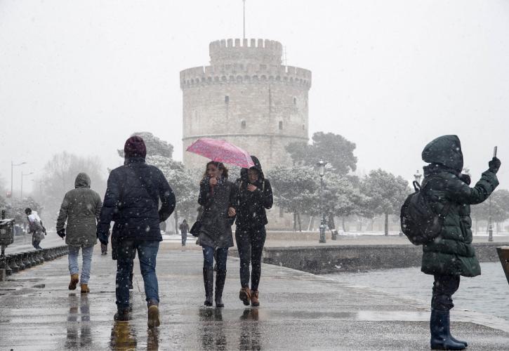 Θεσσαλονίκη: Παγετός σε σημεία του επαρχιακού οδικού δικτύου