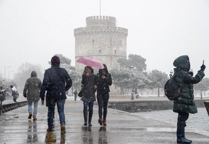 Διακοπή κυκλοφορίας στην Πελοπόννησο λόγω χιονόπτωσης