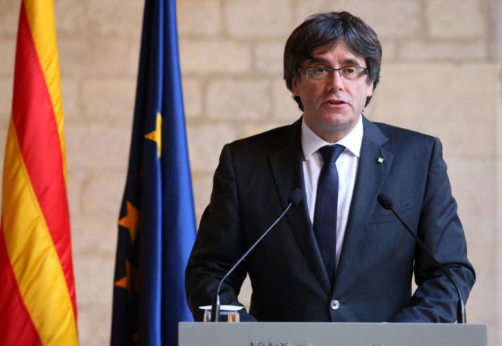 Συνελήφθη στην Ιταλία ο Καταλανός αυτονομιστής Πουτζντεμόν