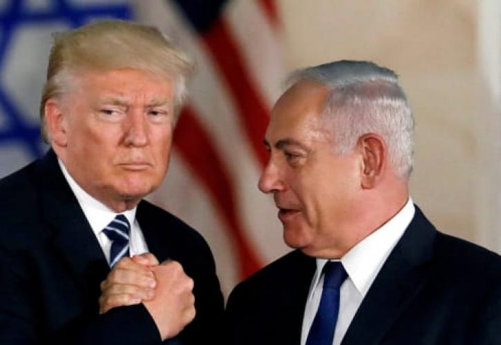 Ο Τραμπ αναγνωρίζει την ισραηλινή κυριαρχία στα Υψίπεδα του Γκολάν