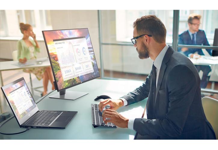 Dell UltraSharp 27 USB-C: Μεγάλη και με στυλ