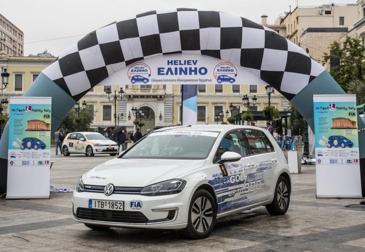 Το VW e-Golf στην κορυφή του «Hi-Tech EKO Mobility Rally 2019»