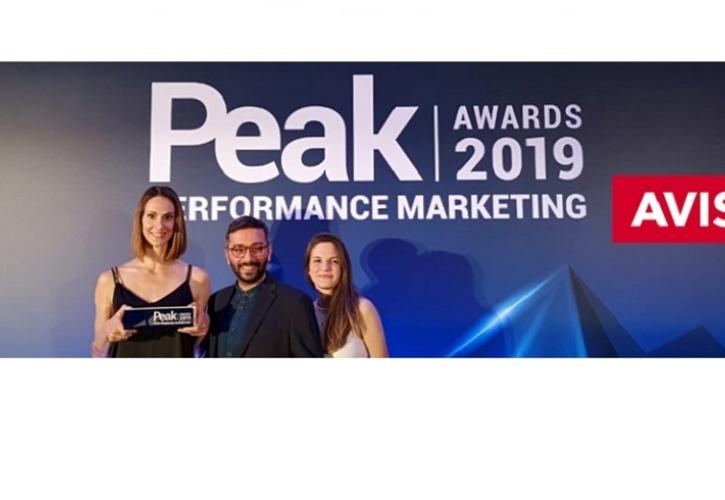 Διπλή διάκριση της Avis στα PEAK Performance Marketing Awards