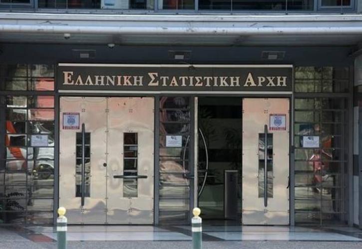 ΕΛΣΤΑΤ: Αύξηση στις εισαγωγές - Μείωση στις κατασκευές κατά το α' τρίμηνο