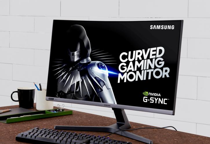 Νέα κυρτή οθόνη Gaming δια χειρός Samsung