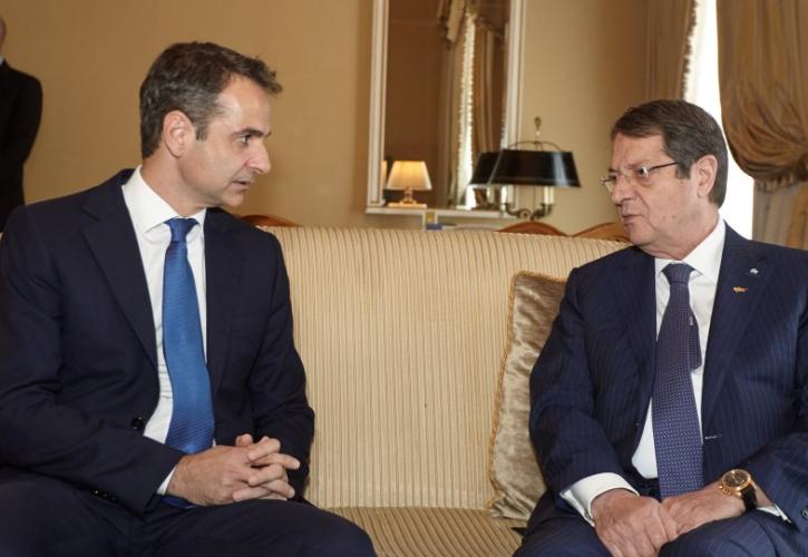 Μητσοτάκης από Λευκωσία: Ελλάδα και Κύπρος αντιμετωπίζουν πάντα ενωμένες τις προκλήσεις