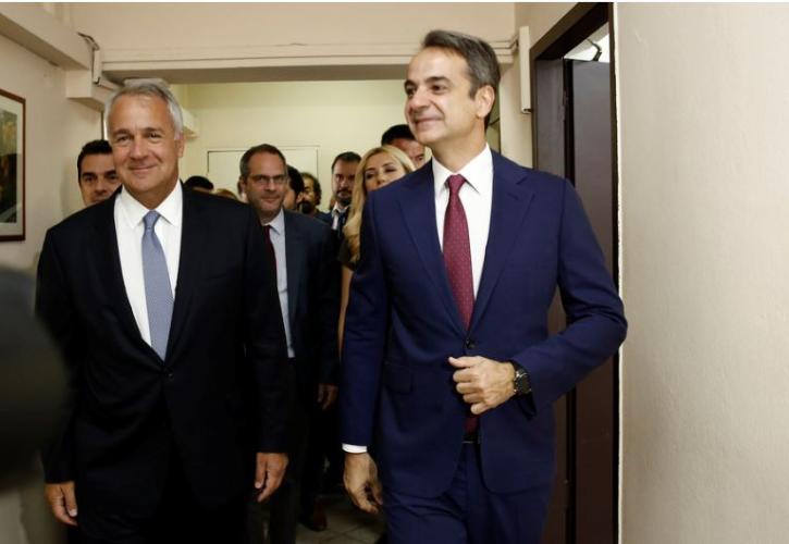 Στο υπουργείο Αγροτικής Ανάπτυξης ο Κυριάκος Μητσοτάκης - Στο επίκεντρο η νέα ΚΑΠ