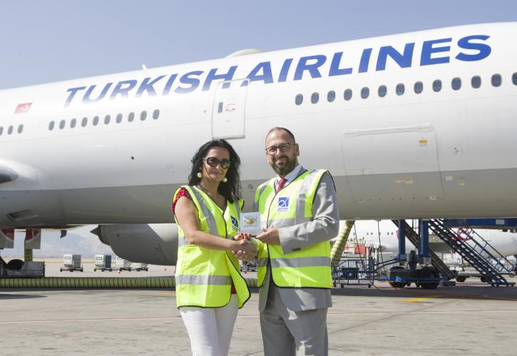 Την Turkish Airlines βράβευσε ο Διεθνής Αερολιμένας Αθηνών για τη συνεισφορά της (pics)