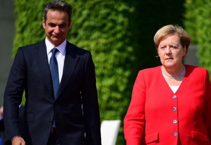Μητσοτάκης σε Μέρκελ: Οι βαθιές μεταρρυθμίσεις θα γίνουν από εμάς γιατί αφορούν εμάς